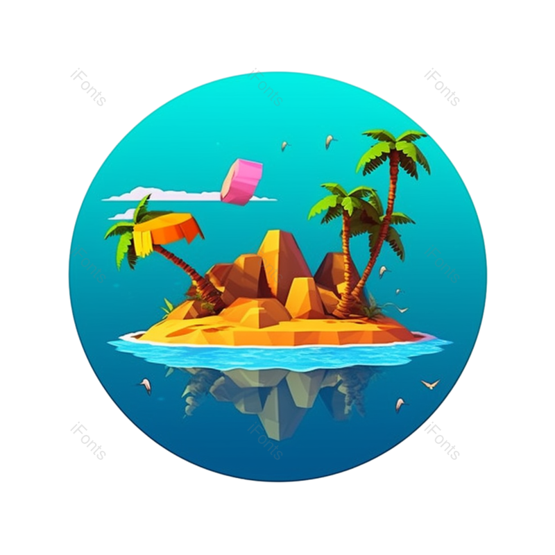 插图图片,图标元素,树木PNG,装饰元素免抠素材
